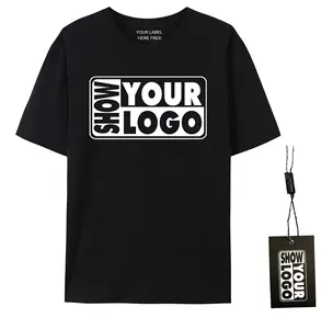 T-shirt unisexe 100% coton, grande taille, imprimé personnalisé