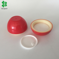 Cosmetica gebruik 30g plastic apple shaped cosmetische pot jar container voor cosmetische huidverzorging crème, fruit vormige crème potjes