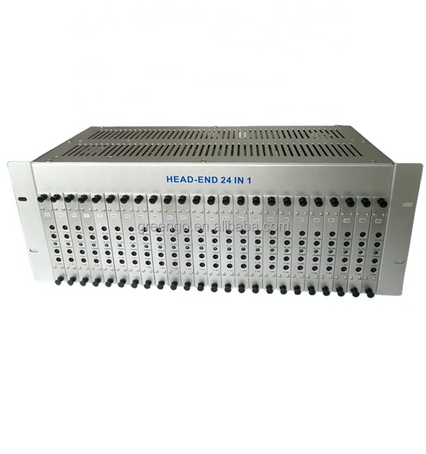 GG-24M Fixed Channel 24 In1CATV Headend analog RF Modulator