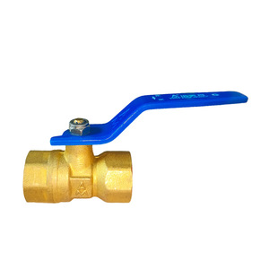 Emecco Ball Valve 1/2 In Threaded Brass Water Shut Off Valve For Plumbing Use - Product Image 1