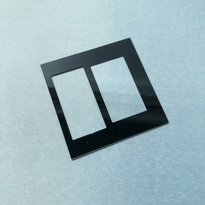 <span class=keywords><strong>Peinture</strong></span> pour verre noir sérigraphiée, écran tactile en verre, panneau en verre trempé - Product Image 2