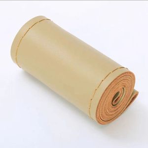 Housse de <span class=keywords><strong>volant</strong></span> universelle en cuir véritable à <span class=keywords><strong>coudre</strong></span> soi-même, 38 cm-45 cm, avec aiguille et fil - Product Image 5