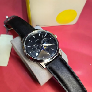 Nuevo <span class=keywords><strong>Reloj</strong></span> de Lujo para Hombre 2026 L FS5903 con Cronógrafo de Cuarzo, Fase Solar y Lunar, Correa de Cuero y Esfera con Diseño de Rayos Solares - Product Image 4