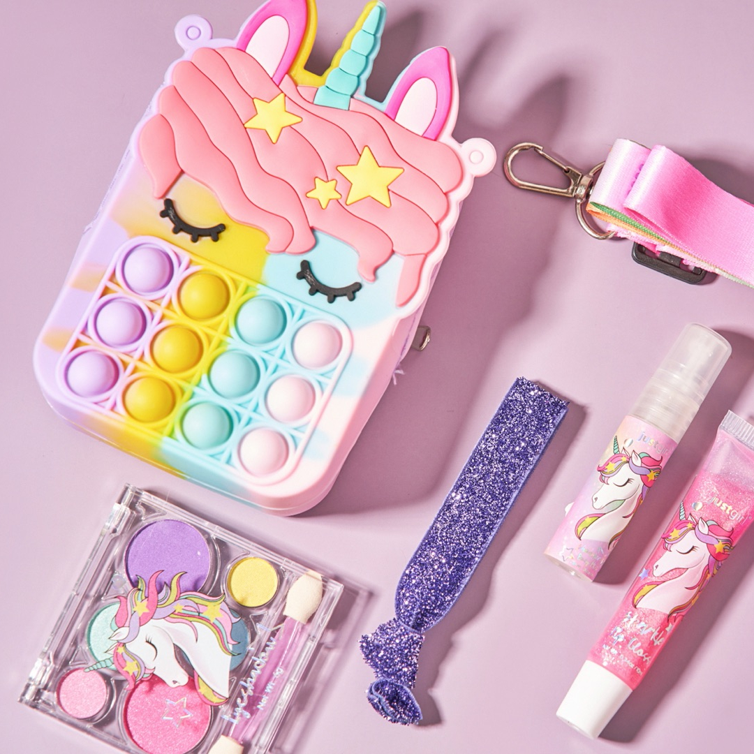 MSDS утвержденный на заказ натуральный Безопасный детский цветной ящик детский набор для макияжа детский косметический набор