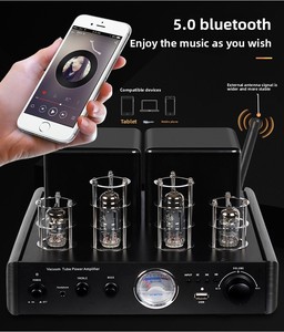 Bộ khuếch đại độ trung thực cao cấp nhất Bộ khuếch đại ống tại nhà Hạng audiophile Hỗ trợ cáp quang không mất dữ liệu Đồng trục màu xanh AV-2030 - Product Image 6