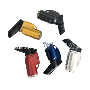 Encendedor de Antorcha de Butano a Prueba de Viento, <span class=keywords><strong>Mini</strong></span> <span class=keywords><strong>Soplete</strong></span> de Soldadura, para Cocina, Exteriores, Cigarros, Coleccionable - Product Image 4