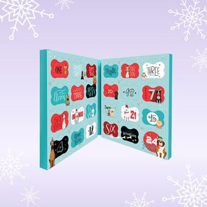 Tùy Chỉnh Giáng Sinh Con Chó Điều Trị Advent Lịch Hộp Giấy Dập Nổi Pet Cookie Đếm Ngược Để Ngày Lễ Matt Nhiều Lớp Tối ưu Khả năng Hiển - Product Image 4