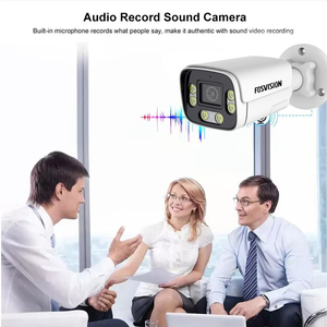 Kit de caméra de sécurité IP Fosvision 4 canaux 4K 8MP PoE <span class=keywords><strong>NVR</strong></span> DVR, vision nocturne couleur, système de caméra CCTV de qualité supérieure - Product Image 2