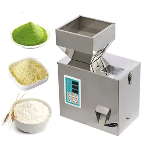 Empaquetadora semiautomática de llenado de harina MAH Bolsa 1g de polvo a 100g Empaquetadora de harina de maíz
