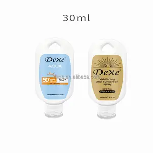 Dexe SPF 90 자외선 차단제 보습제 미백 유기농 자외선 차단제 페이스 크림 SPF 90 개인 상표 OEM ODM