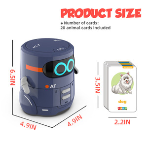 Robot Interactivo Inteligente Yuglow con IA, Juguete con Sensor Táctil y Grabación de Voz, Juguete Educativo Eléctrico de Aprendizaje Temprano para Niños - Product Image 4