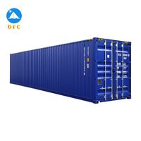 Nuevo Contenedor de Carga Seca de 40 pies 40HQ High Cube para Transporte Marítimo y Almacenamiento, Estructura de Acero con Certificación ISO CSC