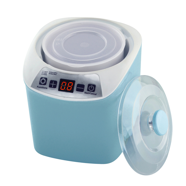 Portable Yogurt Maker 1.2L Automatic Yogurt Maker Home ICE Cream Make Electronic Mini Maker Yogurt