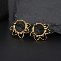 Anneau de nez plaqué or titane 16G, bijou de piercing hypoallergénique, étanche, pour femmes et hommes, à porter au quotidien et en soirée