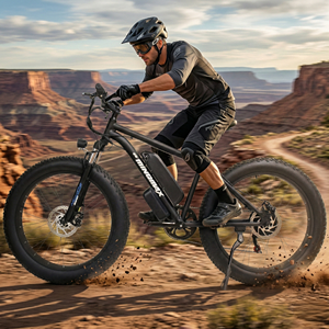Bicicleta Eléctrica de Montaña con Llantas Gruesas de 26 Pulgadas para Adultos, Control de Velocidad Variable TXZ, Ofrece Múltiples Opciones de Marcha para una Conducción Suave - Product Image 5