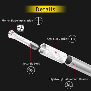 Công nghiệp cấp thép không gỉ gấp lưỡi dao tiện ích với tay cầm bằng nhựa - Product Image 2