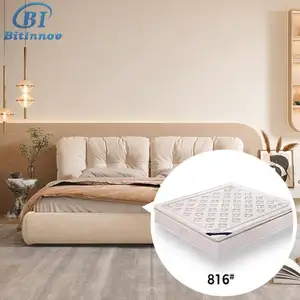 Bitinnov 200*180*25cm Factory Price Customized hotel 5 star hotel bed 4d high polymer 3d air fiber 1.8m mattress