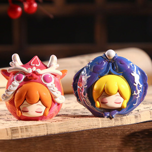 ยู โม คราฟท์ ตุ๊กตาเรซิ่นแบบกล่องสุ่มสไตล์จีนโบราณ ของเล่นการ์ตูนน่ารักสร้างสรรค์สำหรับเด็ก ของขวัญสำหรับทุกเพศ - Product Image 4