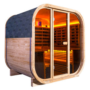 High-Efficiency Solid Wood Infrared Sauna - Product Image 4