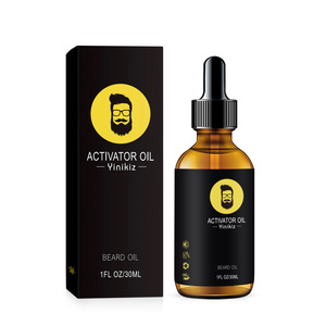Cuidado del cabello facial profesional todo en uno crecimiento de la barba Kit de suero de aceite alisador de barba Kit de aseo para hombres cuidado diario - Product Image 1