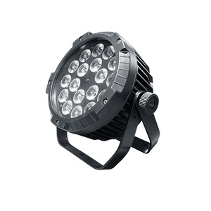 <span class=keywords><strong>ไฟ</strong></span> <span class=keywords><strong>LED</strong></span> Slim Par Light RGBW 4-in-1 ขนาด 18*10 วัตต์ ควบคุมด้วย DMX512/ระบบเสียง IP33 Ra90 CRI สำหรับงานปาร์ตี้ คลับ และงานแสดงสด - Product Image 3
