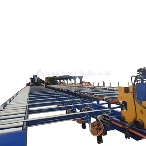 Aluminum Extrusion Profile Line Handling Table Double Puller Saw Cutting Machine