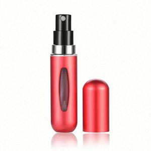 Botellas de Perfume de Aluminio Unisex de 5 ml, Mini Botellas Recargables con Relleno Inferior, Pulverizador, Aceites Esenciales para el Cuidado de la Piel, Componentes de Plástico - Product Image 2