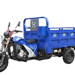 New Model Motor Trike Three Wheel Tricycle Gasoline Tricycle Motorcycle Cargo Loader 3 Wheel Truck Water Coold Tricycle