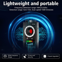 Détecteur de suivi GPS intelligent à 5 niveaux de sensibilité, détecteur de caméra cachée et d'appareil d'écoute pour la maison, les hôtels et les voyages