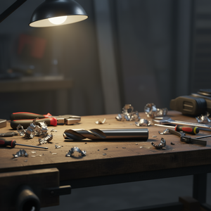 Broca Helicoidal HSS de 3 mm, Longitud de 46 mm, Vástago de 16 mm, Multiusos - Product Image 3