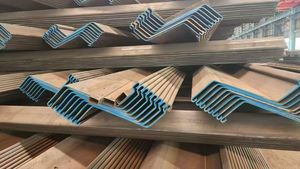 S320GP S355GP GB標準非合金ホット圧延U/Z型鋼板ASTM - Product Image 2