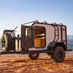 Nuevo remolque de viaje todoterreno pequeño para Australia RV Camper Caravan <span class=keywords><strong>con</strong></span> <span class=keywords><strong>ducha</strong></span> para viajes de aventura - Product Image 3