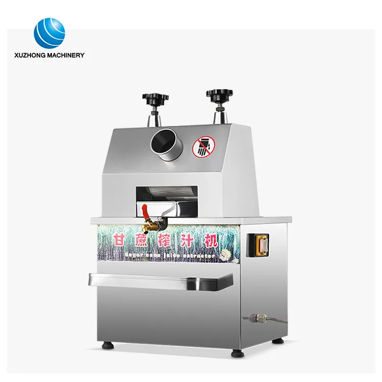 Masaüstü ticari elektrikli şeker kamışı sıkacağı makinesi satılık doğrudan/otomatik şeker kamışı yapma makinesi