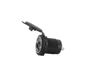 Cargador de Coche USB de Doble Puerto con Salida de Carga Rápida de 12V 24V 48W, PD 30W USB-C y QC3.0 USB-A para Autobús, Barco y Embarcaciones Marinas - Product Image 3