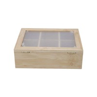 Plateau en bois avec poignée - Ensemble de 7 plateaux en bambou pour servir les aliments - pour le petit-déjeuner dans la chambre, au dîner ou sur la table basse
