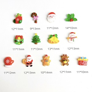 20 piezas Navidad Sanrios Nail Art accesorios encanto luminoso Santa Claus copo <span class=keywords><strong>de</strong></span> nieve alce trabajo hecho a mano decoración <span class=keywords><strong>de</strong></span> <span class=keywords><strong>uñas</strong></span> - Product Image 6