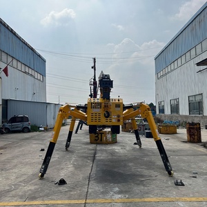 Oil Electric Hybrid 3-Tonnen-Falt-tragbare Baukran-Hebezeuge Fernbedienung Spinnen kran - Product Image 2