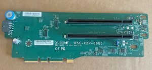 RSC-X2R-68G5 2U RHS Storage Riser 1x PCIe 5.0 x16 1x x8 Passive HF RoHS สำหรับเซิร์ฟเวอร์ Supermicro - Product Image 2