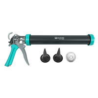 Pistola selladora de aplicación de pegamento precisa y suave Pistola selladora de silicona de flujo ajustable fácil de usar