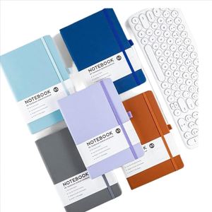 Promotion Customized Wholesale High-End Business Planner PU Leather <b>A5</b> <b>Diary</b> Weekly Office Notebook - Product Image 1