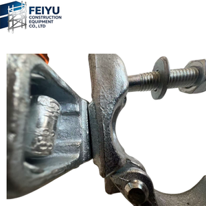 Connecteur croisé forgé, norme européenne, <span class=keywords><strong>clip</strong></span> galvanisé, connecteur d'échafaudage pour hôtels et ateliers, capacité de charge 250 kg, <span class=keywords><strong>5</strong></span> unités - Product Image 4