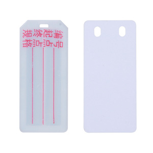 CHKL ABS Cable Identification Tags Rectangle <b>Hook</b> Type For Earphone Wire Electric Wire <b>Plastic</b> Label With Handwritten Lettering - Product Image 1