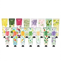Mini Crème Hydratante de Voyage aux Extraits Végétaux, Parfum Floral et Fruité, Répare les Mains Sèches et Rugueuses