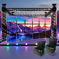 Pantalla LED Gigante Portátil para Eventos Comerciales al Aire Libre, con Unión sin Costuras