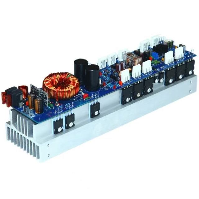 DC12V Battery High Power Mono Audio Professional Amplifier 1000W for Car Amplifier Monoblock Square Pull Rod Speaker Mono
