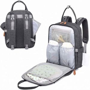 Sac à dos à couches multifonctionnel et imperméable avec matelas à langer et fixation pour poussette – Échantillon gratuit - Product Image 5