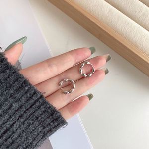 Pendientes de Aro Pequeños de Plata de Ley Dylam, Pendientes de Aro Redondos Hipoalergénicos para Mujer - Product Image 4
