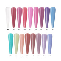 Produits neufs d'usine Gel à ongles semi-permanent UV Extension Couleurs fraîches de macaron Gel dur coloré B Uilder Séchage en 60s