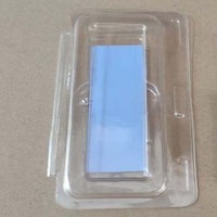 Boîte d'emballage personnalisée en plastique transparent à clapet CPU