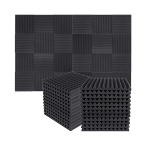 36 PCS 12X12X1 "Espuma Ignífuga Insonorizada Silenciador Aislamiento Sonido 36 PCS 12X12X1 \" Espuma Ignífuga Silenciador Insonorizado - Product Image 1